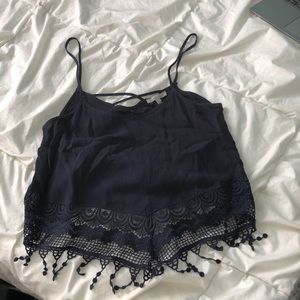 Criss-Cross tank top!